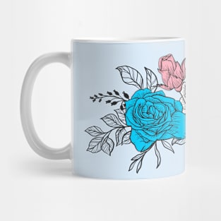 Trans Flowers Mug